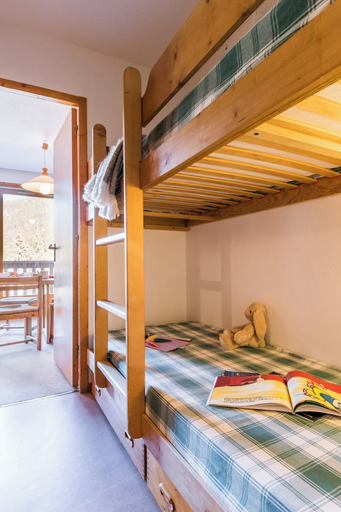 Bedroom 4, Résidence Le Golf, Savoie