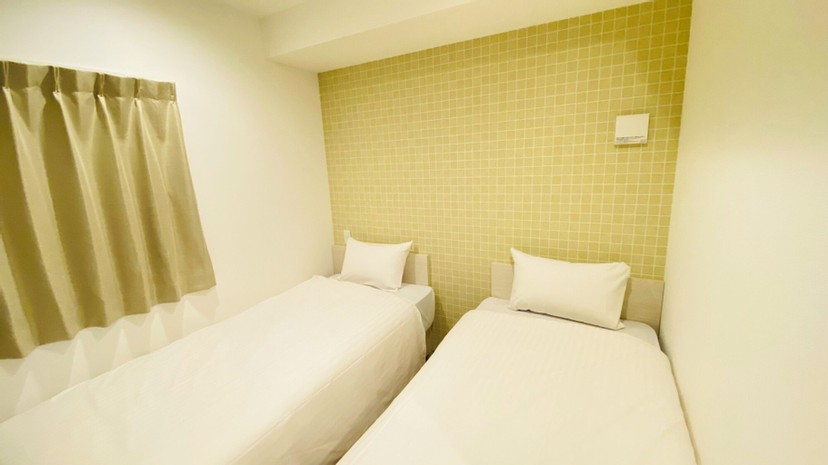 Bedroom 2, Hotel the One Shinimamiya, Osaka