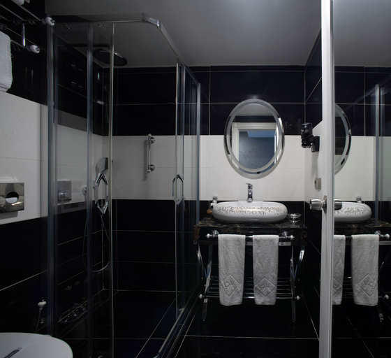 Bathroom 4, Istanbul Golden City Hotel, BeyoÄźlu