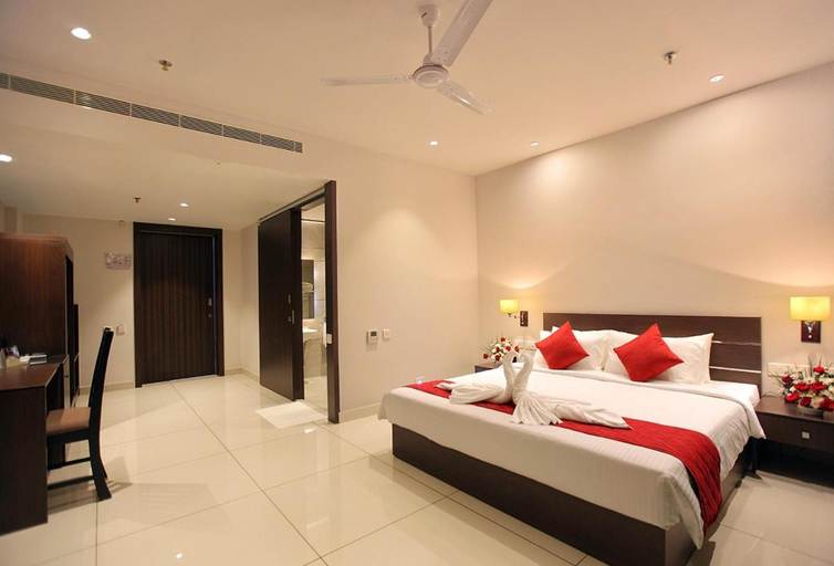 Bedroom 2, Hotel San, Kollam