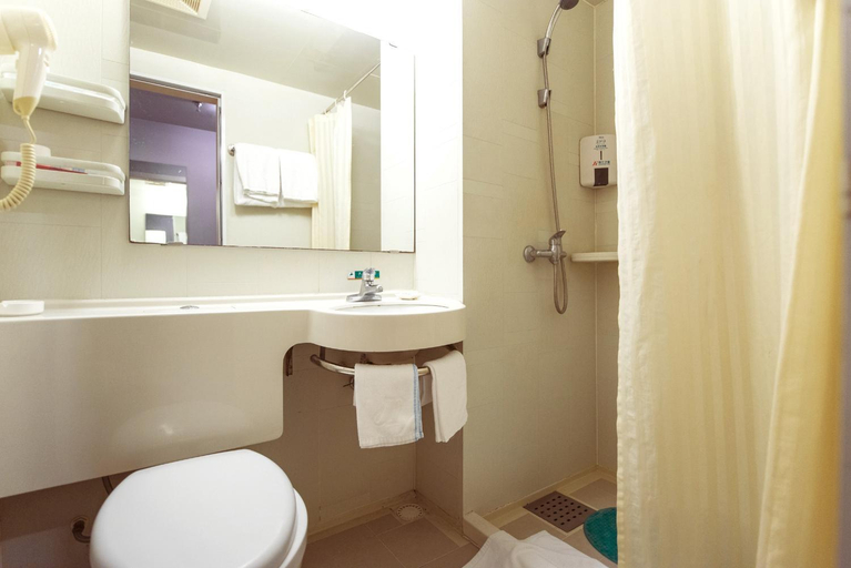 Bathroom 4, Jinjiang Inn Select Tianshui Railway Station Jindu Tower, Tianshui