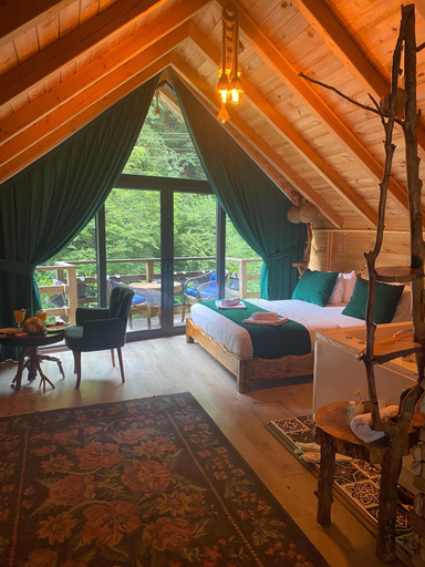 Bedroom 3, Hoşdere Bungalov, Çamlıhemşin