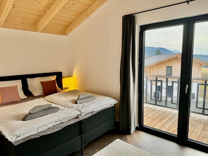 Bedroom 3, Chalet Near Nassfeld ski Resort in Carinthia, Hermagor
