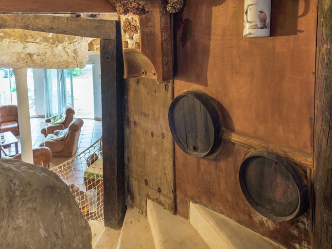 Interior detail, Unique Troglodyte House in the Valley, Indre