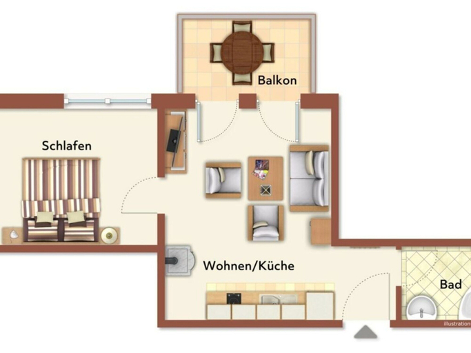 Floor plan, Karlshagen Beach Residence, Vorpommern-Greifswald