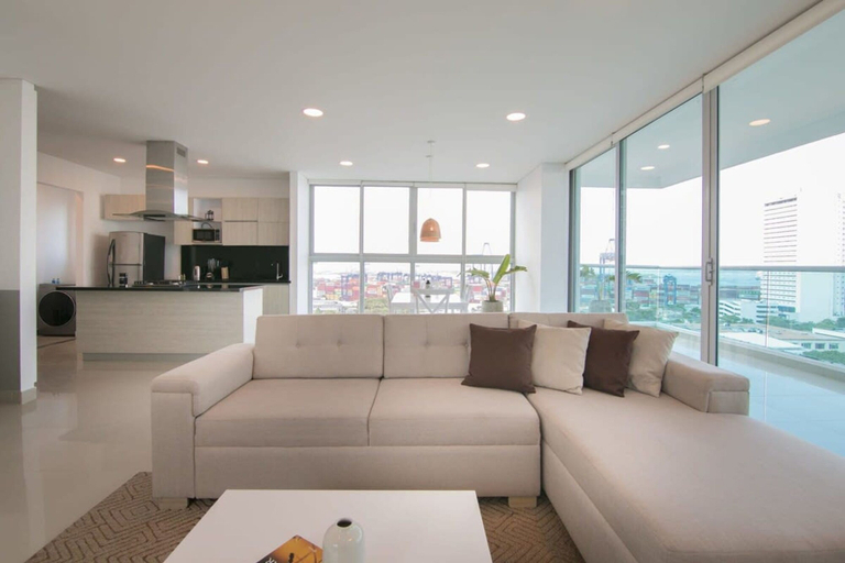 Room 5, w Modern 2BR w AC in Paradisiac Cartagena, Cartagena de Indias