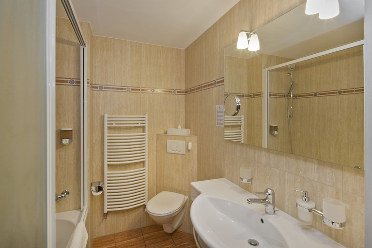 Bathroom 3, Hotel Antika, Visp