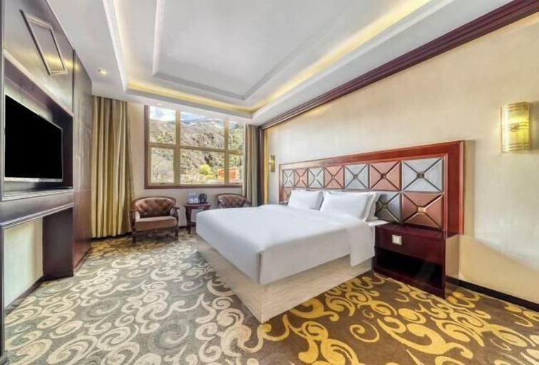 Bedroom 3, Qiannian Shengdi Hotel, Ngawa Tibetan and Qiang