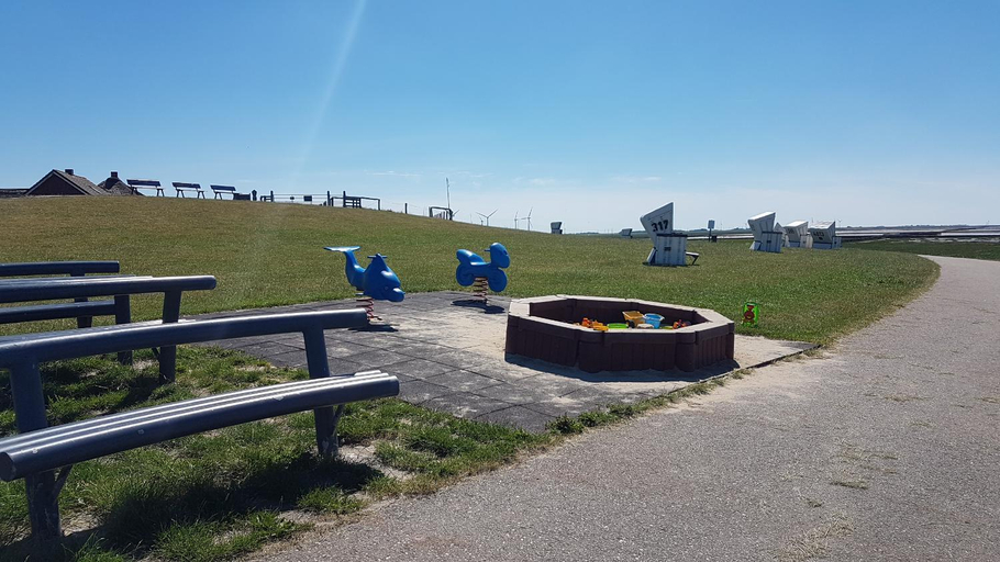 Others 2, Wohnmobilstellplatz Hemenswarft an der Nordsee - Meerblick, Nordfriesland