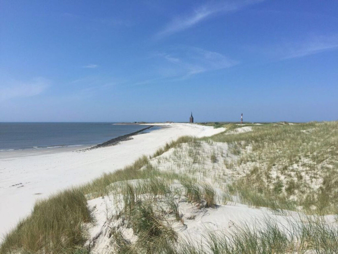View from property 3, Lagoon on the Wadden See on Wangerooge, Friesland