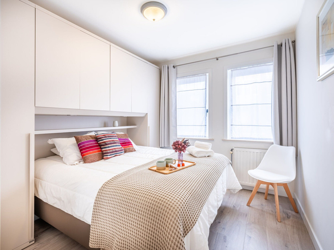 Bedroom 2, Apartment by Belgian Sea and Dunes, West-Vlaanderen