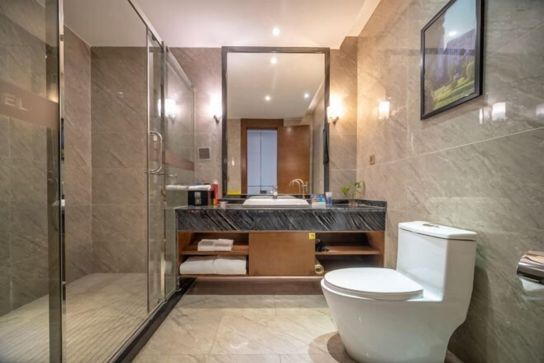 Bathroom 4, Ruiting Hotel (Zhongshan Xiaolan Daxin Xinduhui Branch), Zhongshan