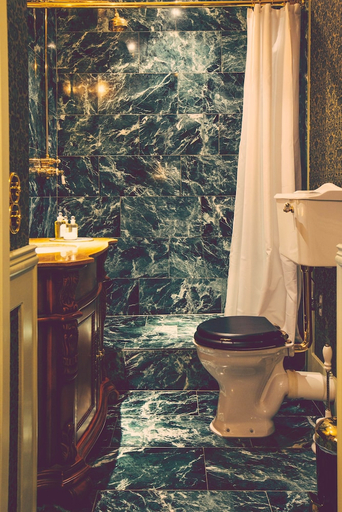 Bathroom 3, Hotel Pigalle, Göteborg