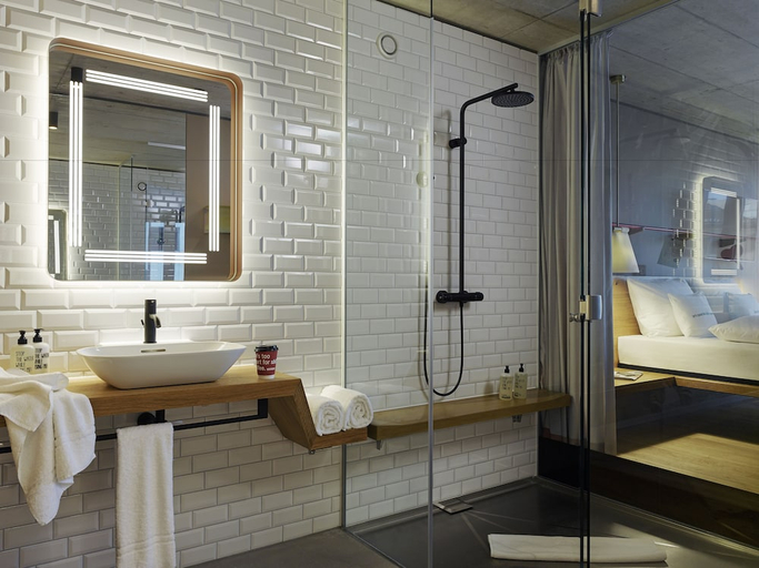 Bathroom 5, 25hours Hotel Zurich Langstrasse, Zürich