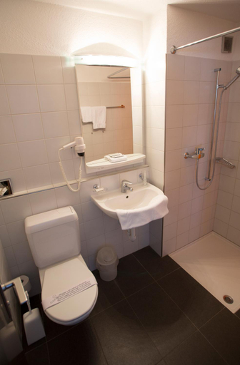 Bathroom, Hotel Metropol, Rheintal