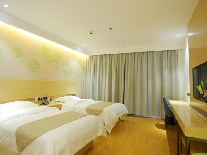 Bedroom 3, Greentree Inn Zaozhuang Xuecheng Qilianshan Road B, Zaozhuang