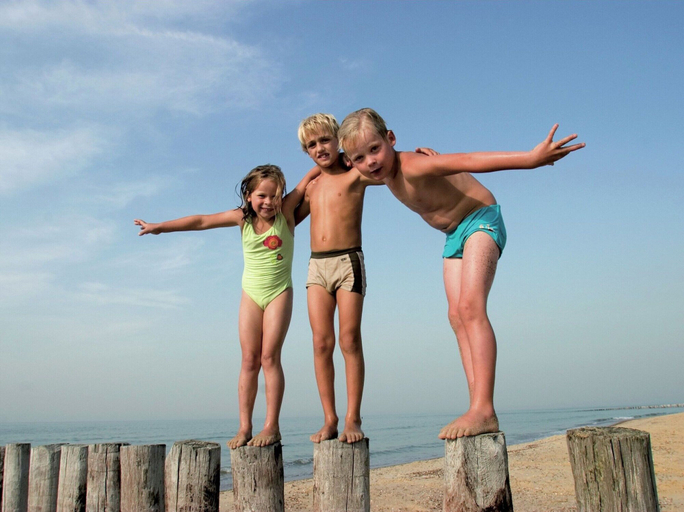View from property 2, Chalet by North Sea Beach & Nature Trails, Veere