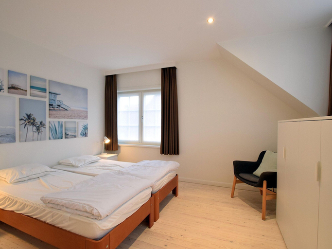Bedroom 2, Stille Rust V Modern Villa in De Haan, West-Vlaanderen