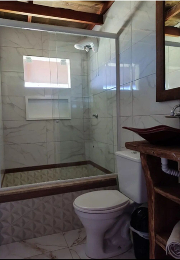 Bathroom, Pousada Monte Camping, Guaratuba
