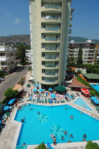 Exterior & Views 2, Okan Tower Apart Hotel, Alanya