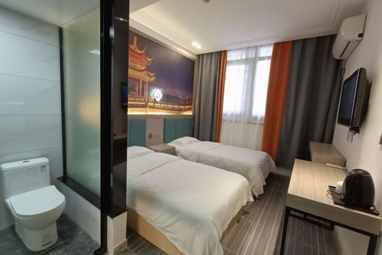 Bedroom 5, Ruining Hotel ( Xiangyang Gucheng North Street Branch), Xiangfan