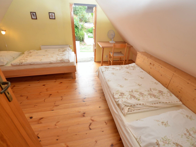 Bedroom 3, Holiday Home in Forest With Private Pool, Louny