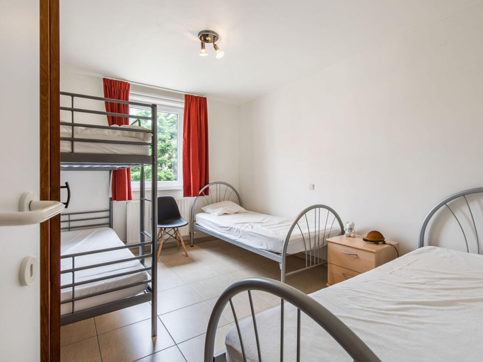 Bedroom, Apartment by the Sea in Belgium With Balcony, West-Vlaanderen