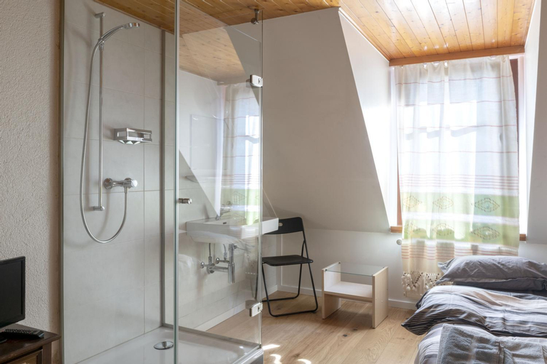 Bedroom 3, Hotel du Cheval-Blanc, La Chaux-de-Fonds