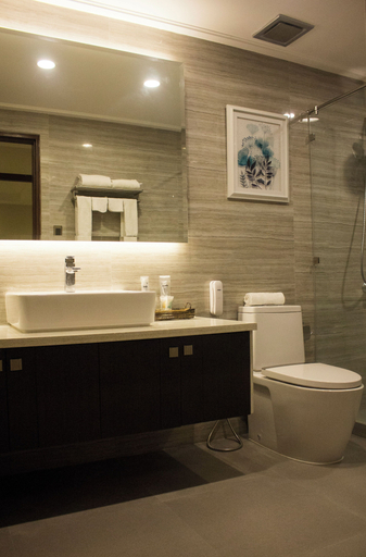 Bathroom 4, Crown Royale Hotel, Balanga City
