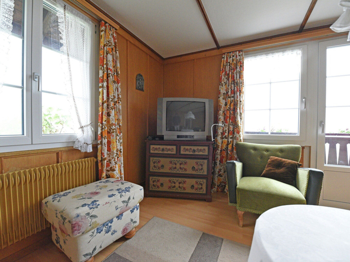 Bedroom 2, Apartment in Trans Village, Hinterrhein