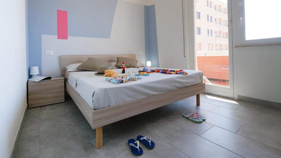 Bedroom 2, Babyaccommodation Family Panoramic I, Savona