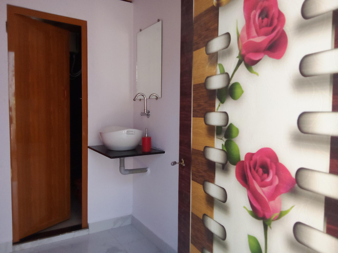 Bathroom, Gajananstay Beach facing Rooms Indians only , Uttara Kannada