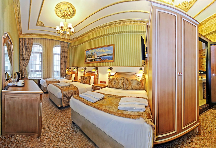 Bedroom 4, Sirkeci Gar Hotel, Fatih