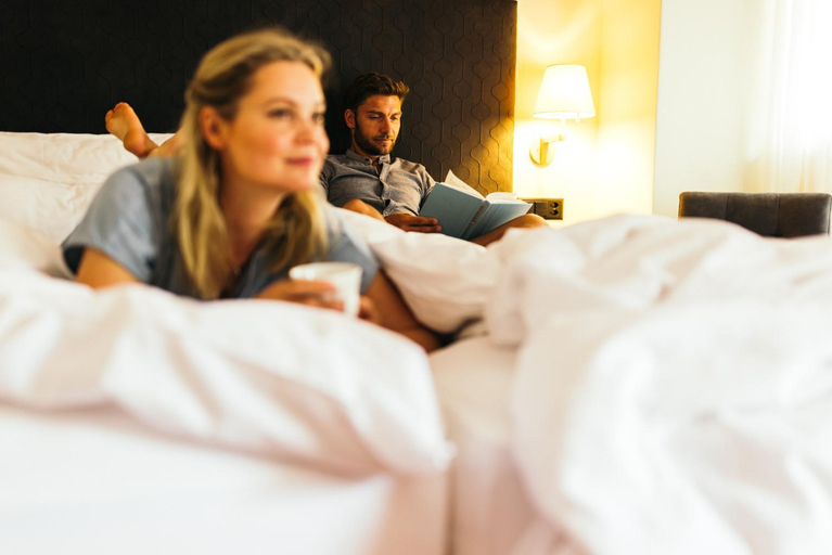 Bedroom, La Couronne Hotel & Spa, Visp