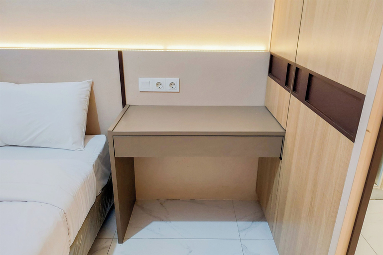 Bedroom 3, Good Designed And Restful Studio Sky House Bsd Apartment, South Tangerang
