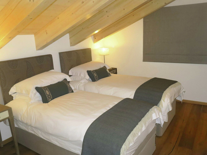 Bedroom 3, Chalet Heremence Near Les 4 Vallees Ski Area, Hérens
