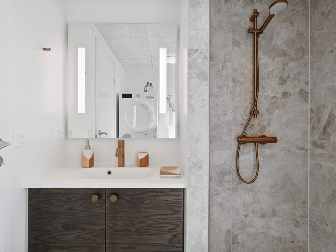 Bathroom 3, 5 Star Holiday Home in Dronningmolle, Gribskov