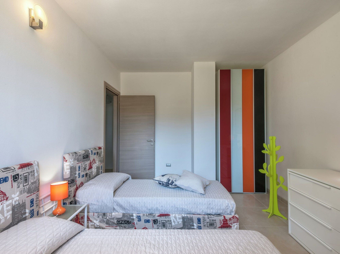 Bedroom 4, Plush Villa Apartment in Tavullia with Hot Tub, Pesaro E Urbino
