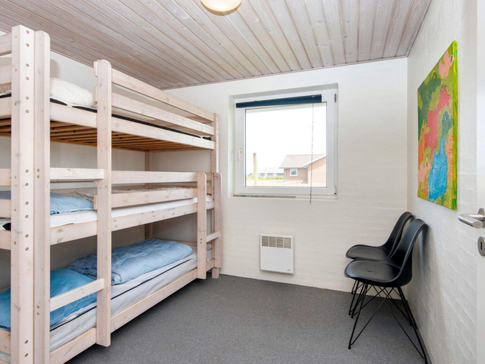 Bedroom 2, 4 Star Holiday Home in Harboore, Lemvig