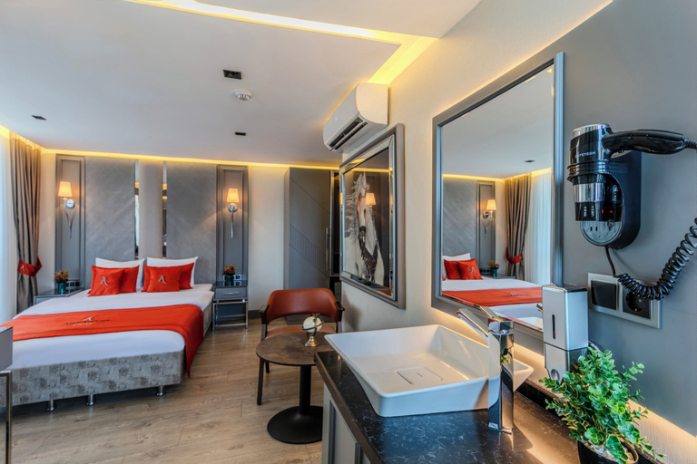 Bedroom 4, Atar Airport Hotel - Restaurant & Spa Wellness, Arnavutkoy