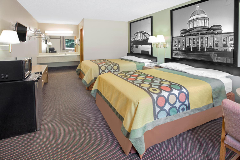 Bedroom 3, Super 8 By Wyndham Clarksville Ar, Johnson