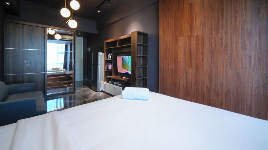 Bedroom 4, Simple And Modern Studio (No Kitchen) Anderson Supermall Mansion Apartment, Surabaya