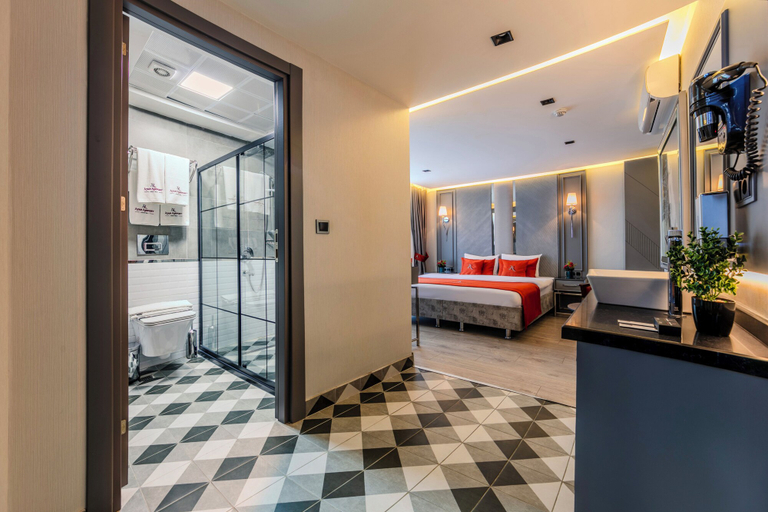 Bathroom 5, Atar Airport Hotel - Restaurant & Spa Wellness, Arnavutkoy