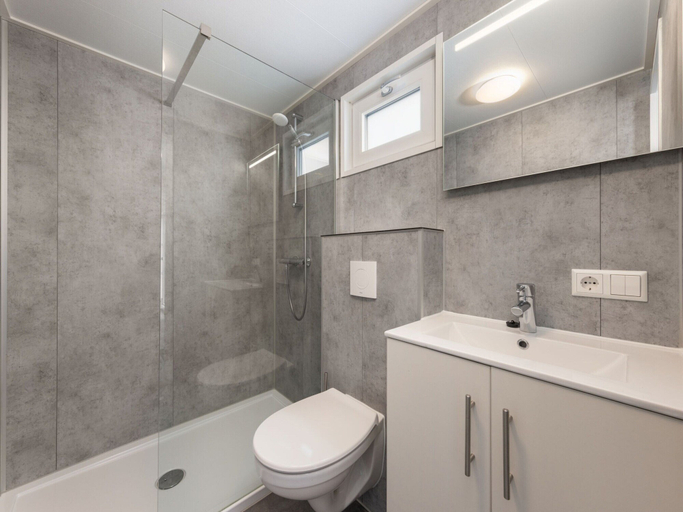 Bathroom, Modern Chalet Near Forest, Aa en Hunze
