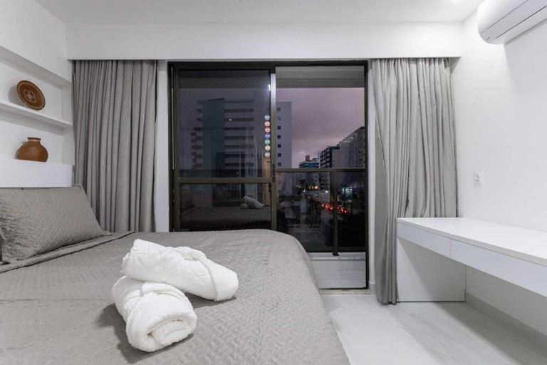Bedroom 3, Melhores Flats - Aconchego perto do mar, João Pessoa