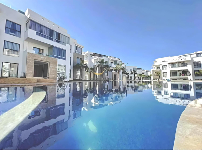 2 bedrooms with huge terrace access to the pool, Agadir-Ida ou Tanane