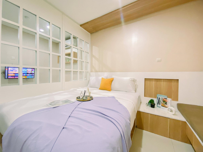 Bedroom 4, Modern Look 1Br Apartment At Atlanta Residence, Depok