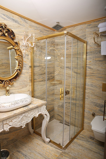 Bathroom 5, Laleli Blue Marmaray Hotel, Fatih