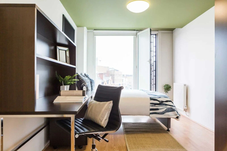 Bedroom 2, Chapter Spitalfields - Campus Accommodation, London