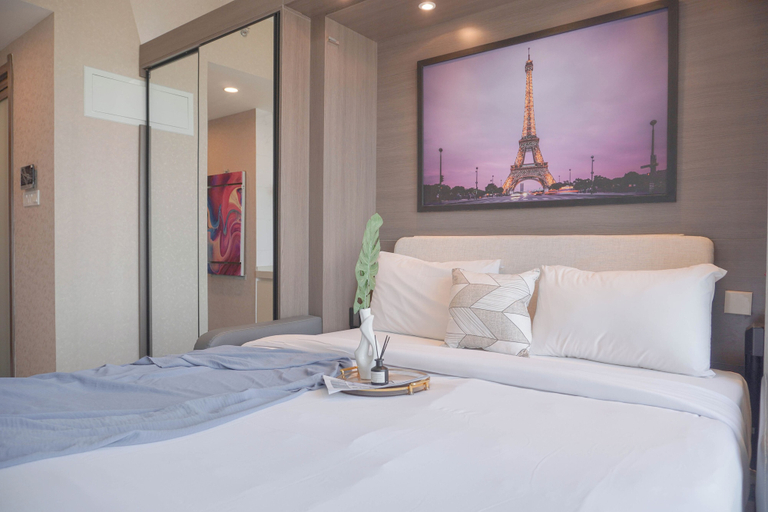 Bedroom 3, Comfort And Good Place Studio At Sky House Bsd Apartment, South Tangerang
